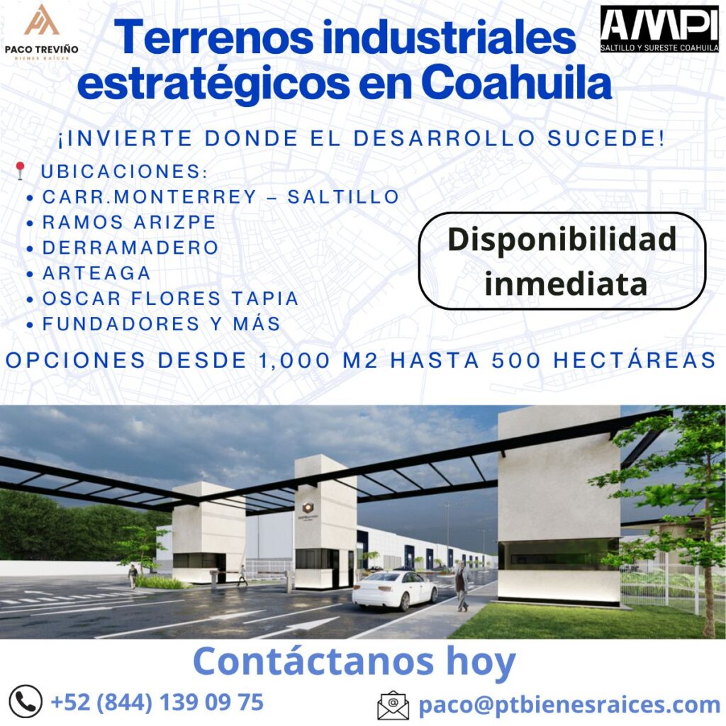Terrenos industriales