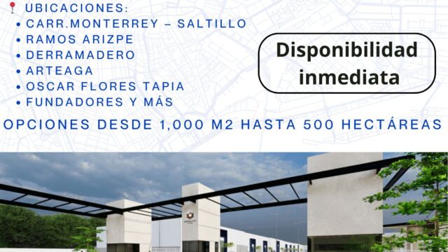 Terrenos industriales